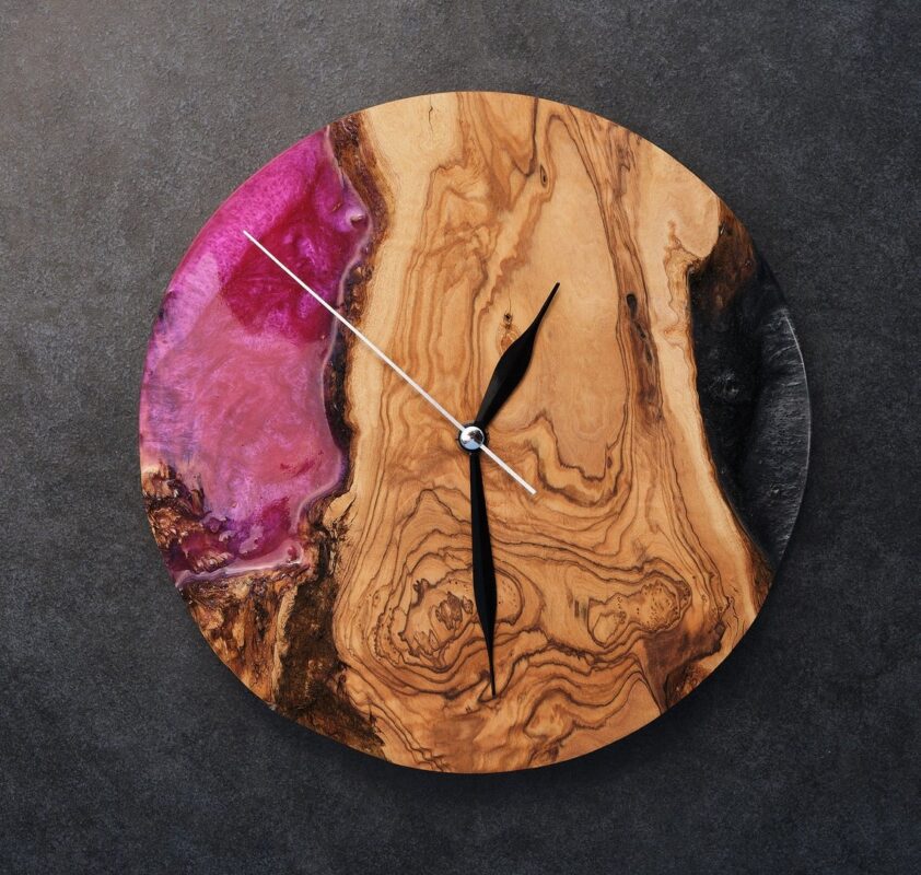 Custom Resin Wall Clock