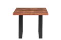 Copper Epoxy Resin Coffee Table with Live Edge Wood – Modern Center Table | Custom Made Table - Image 2