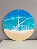 Handmade Resin wall Clock
